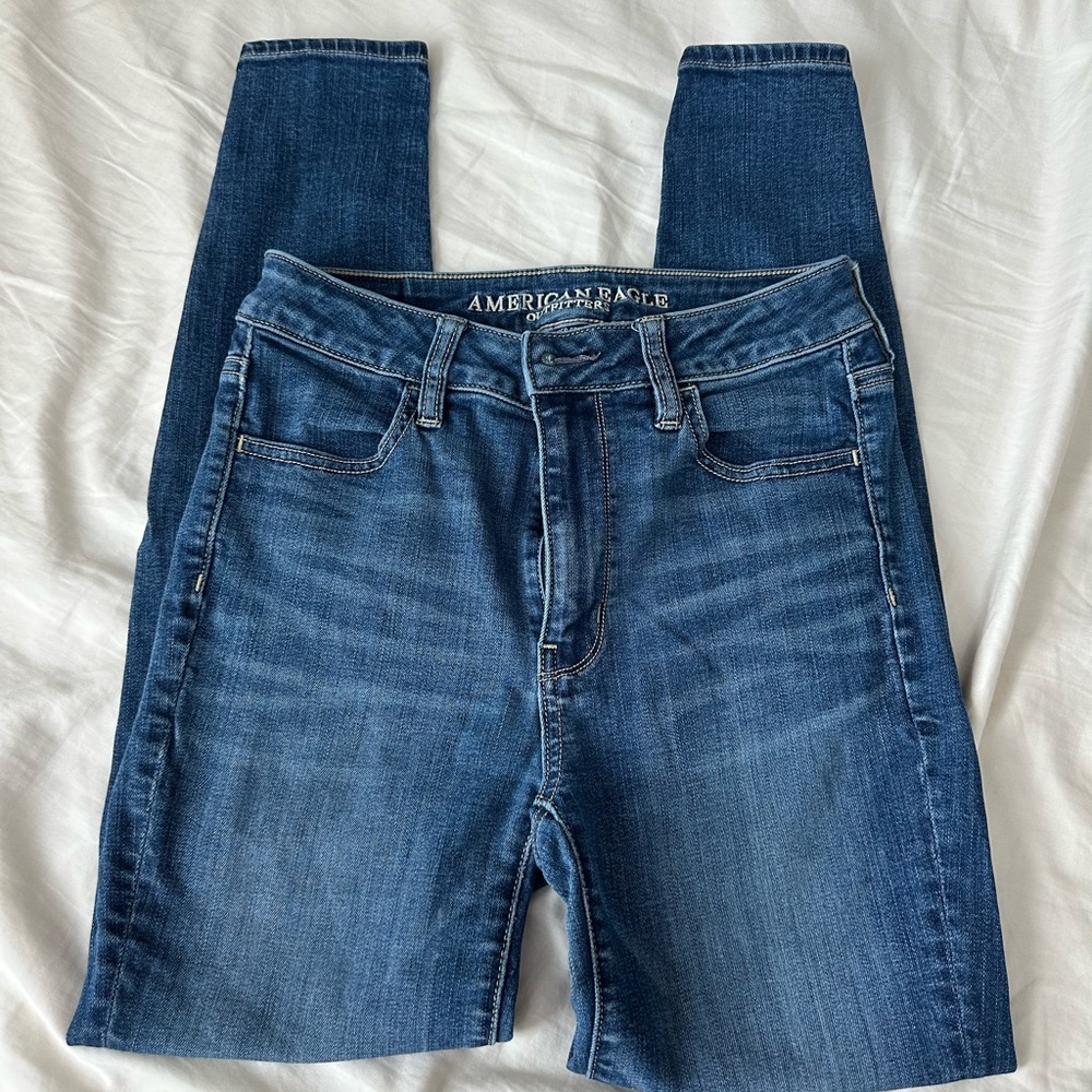 American Eagle Outfitters Blue Women's Skinny Jeans